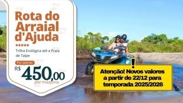 Quadriciclo em Arraial d'Ajuda 